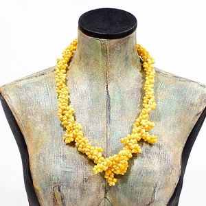 VTG 80's Natural Sunshine Shell Necklace